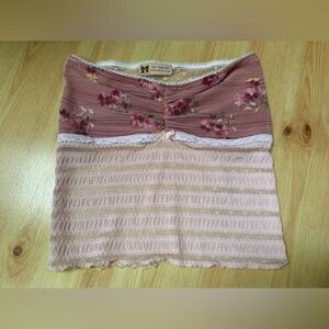 That valley girl lace tube top